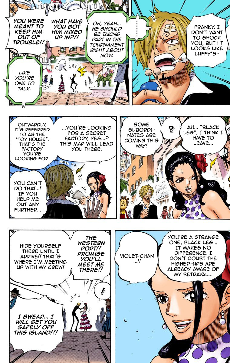 One Piece - Digital Colored Comics - Vol.72 Chapter 713: Usoland