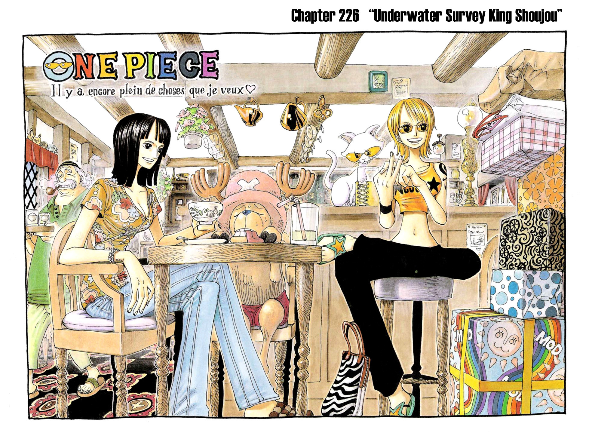 One Piece - Digital Colored Comics - Vol.24 Chapter 226: Underwater Survery King Shoujou