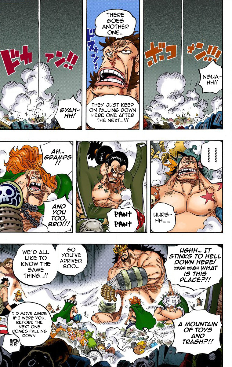 One Piece - Digital Colored Comics - Vol.73 Chapter 726: The Riku Family