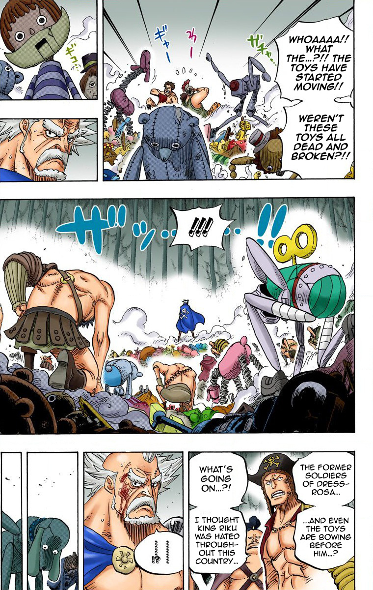 One Piece - Digital Colored Comics - Vol.73 Chapter 726: The Riku Family