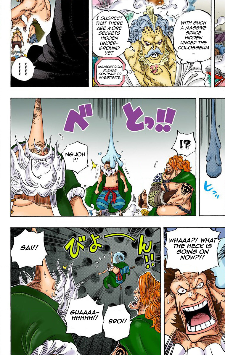 One Piece - Digital Colored Comics - Vol.73 Chapter 726: The Riku Family