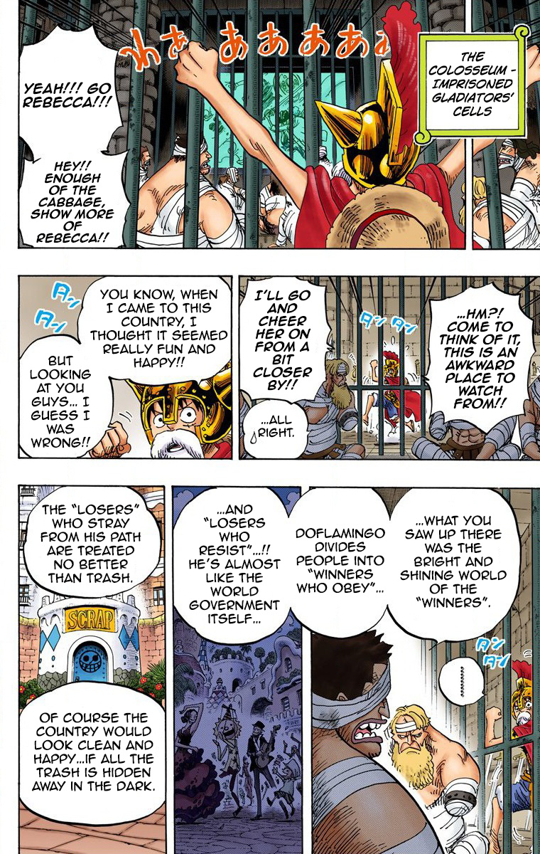 One Piece - Digital Colored Comics - Vol.73 Chapter 726: The Riku Family