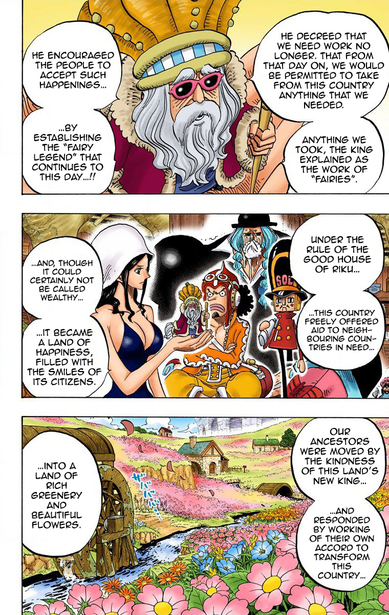 One Piece - Digital Colored Comics - Vol.73 Chapter 726: The Riku Family