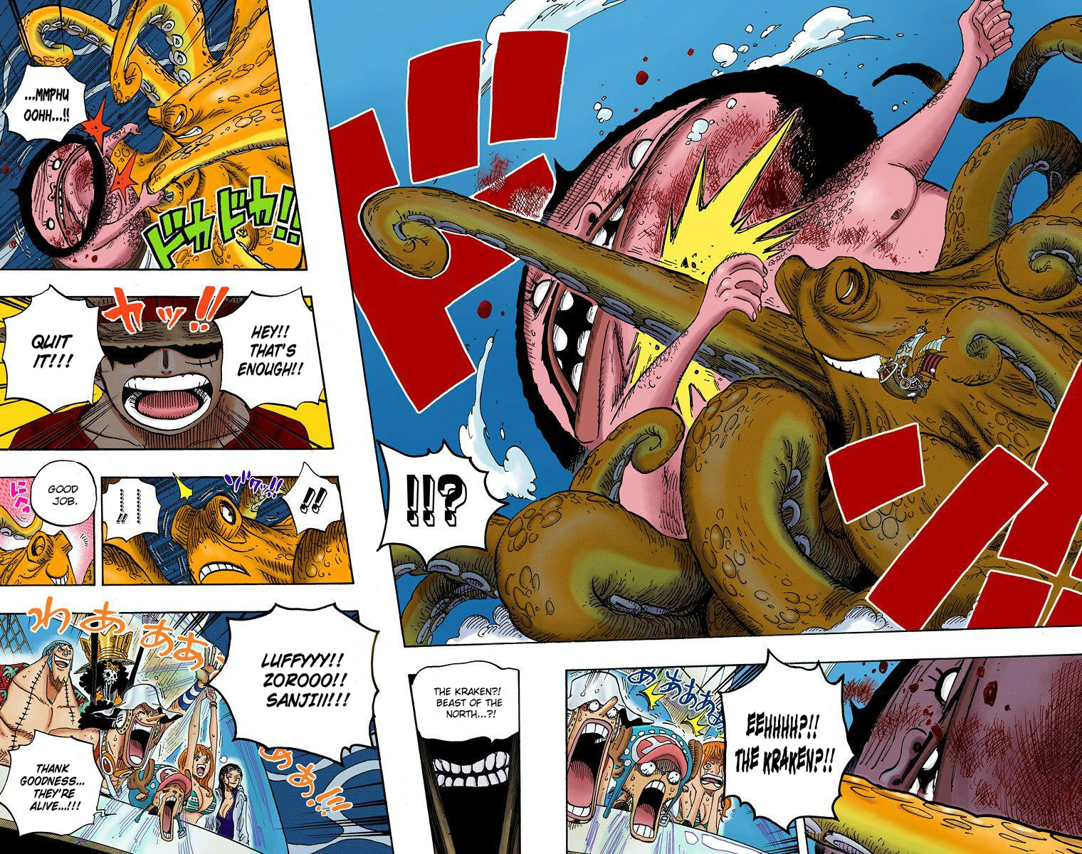 One Piece - Digital Colored Comics - Vol.62 Chapter 606: Adventure In The Ocean Depths