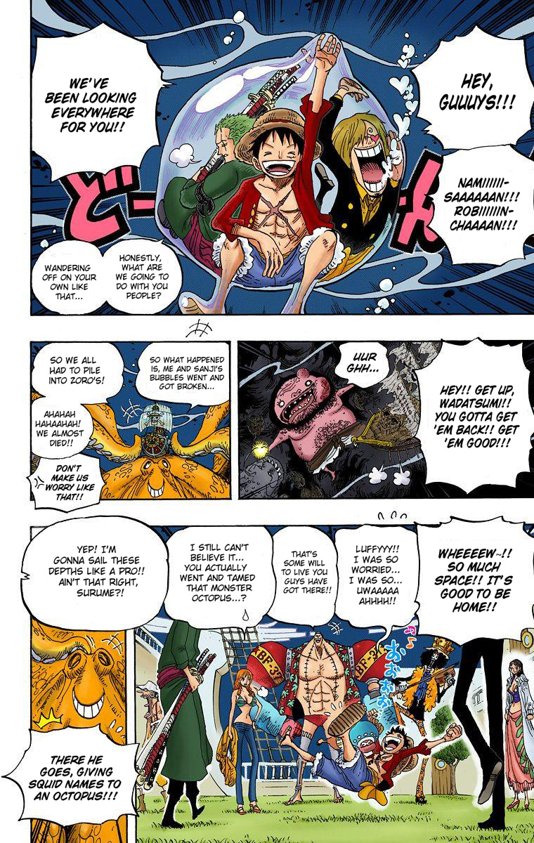 One Piece - Digital Colored Comics - Vol.62 Chapter 606: Adventure In The Ocean Depths