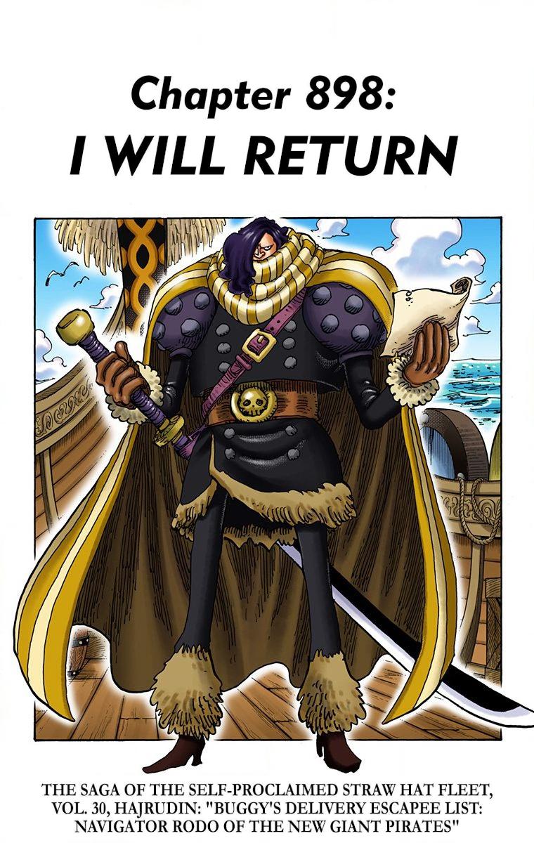 One Piece - Digital Colored Comics - Chapter 898