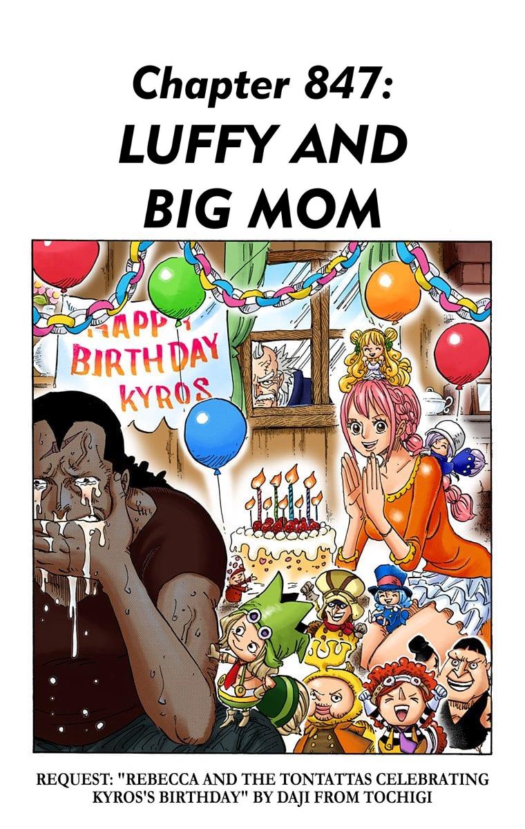 One Piece - Digital Colored Comics - Chapter 847