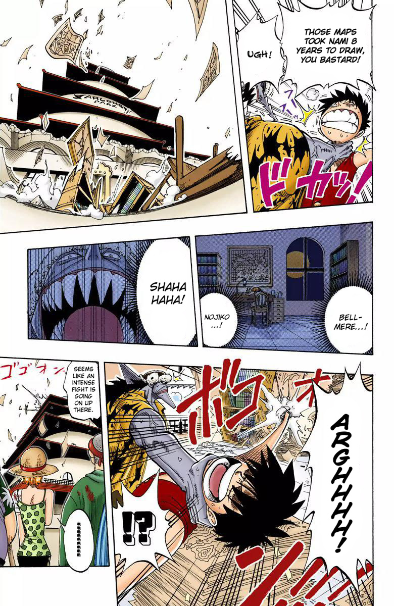 One Piece - Digital Colored Comics - Vol.11 Chapter 93: Coming Down