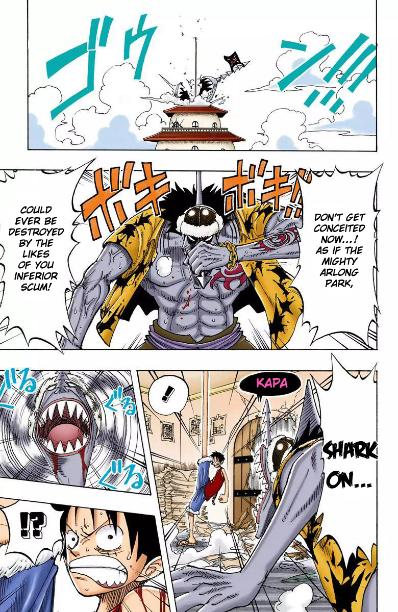 One Piece - Digital Colored Comics - Vol.11 Chapter 93: Coming Down