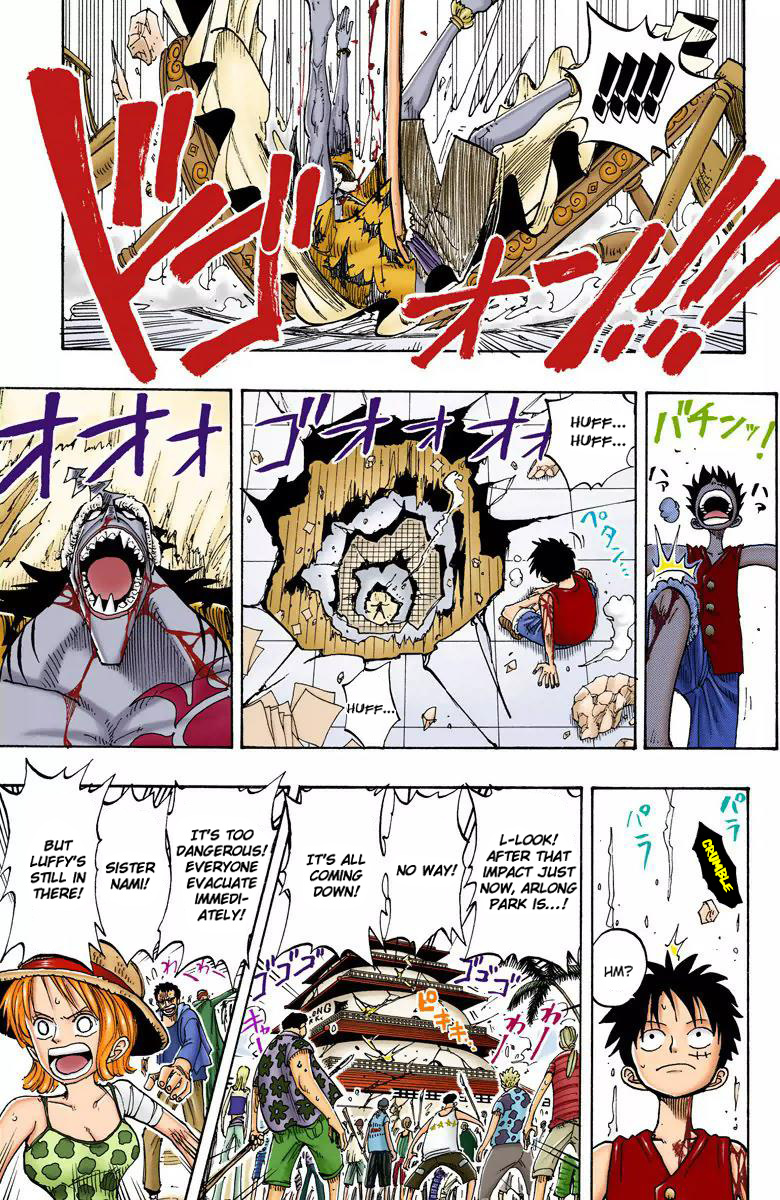 One Piece - Digital Colored Comics - Vol.11 Chapter 93: Coming Down