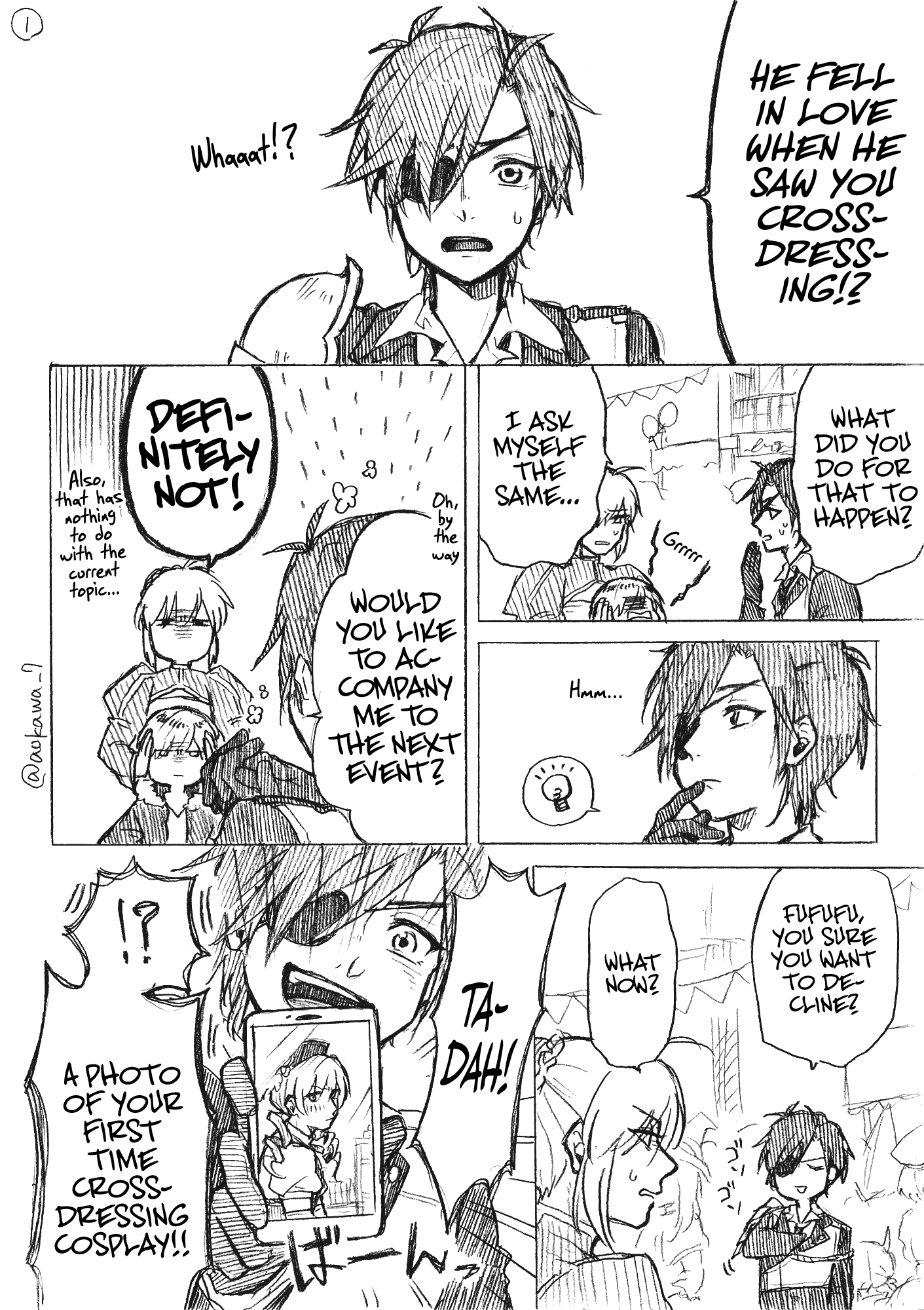 The Manga Where A Crossdressing Cosplayer Gets A Brother - Chapter 2.2: Part 5