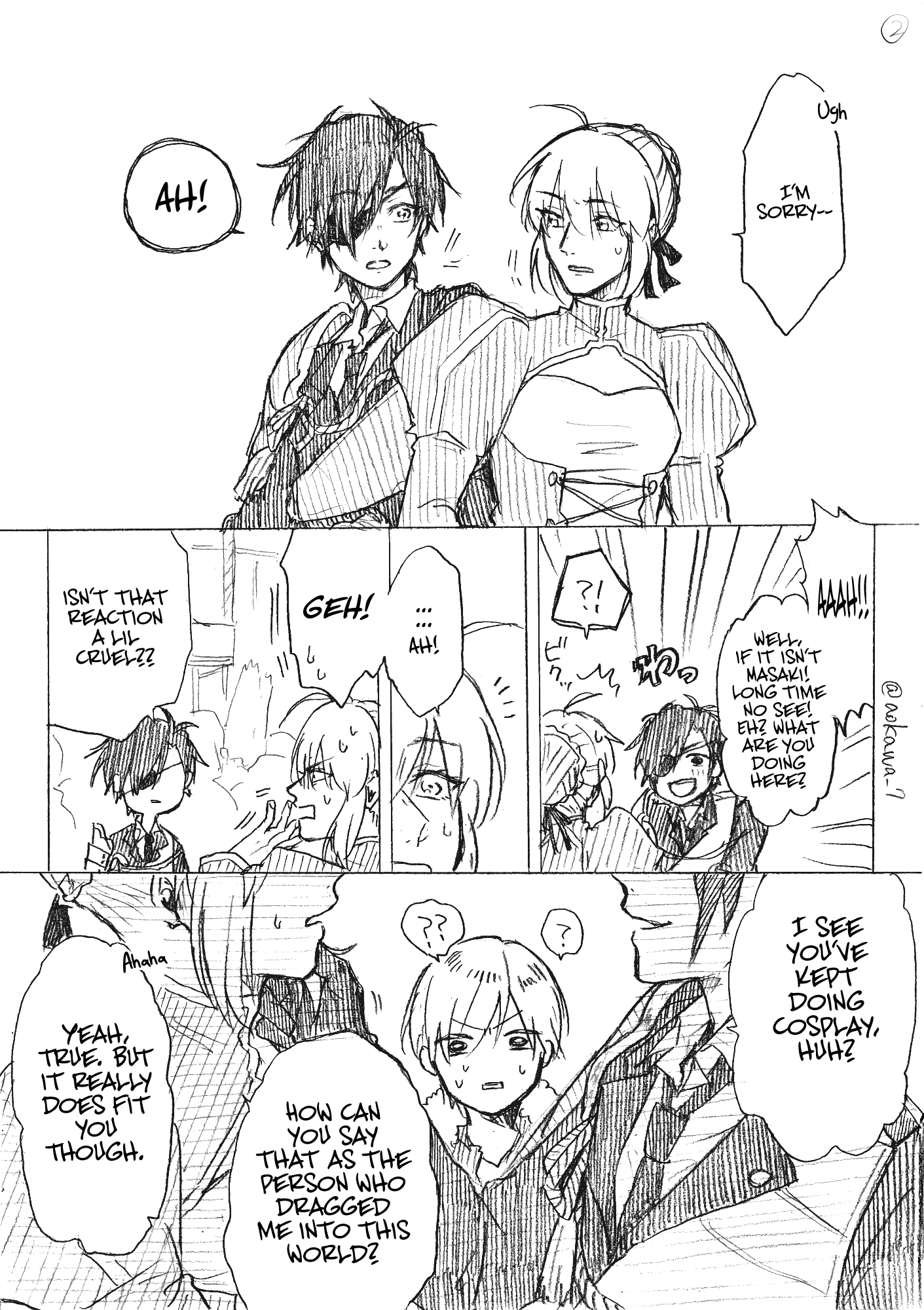 The Manga Where A Crossdressing Cosplayer Gets A Brother - Chapter 2.1: Part 4