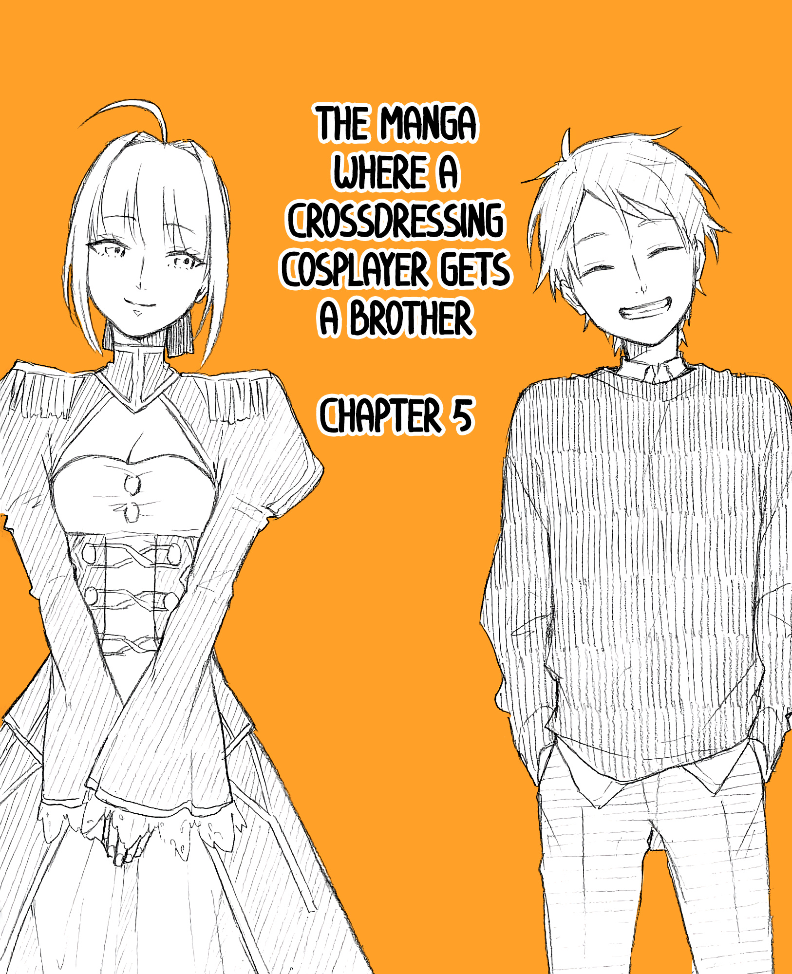 The Manga Where A Crossdressing Cosplayer Gets A Brother - Chapter 5.1: Part 13