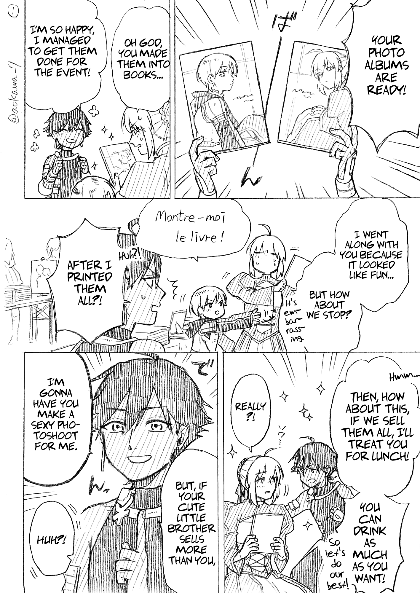 The Manga Where A Crossdressing Cosplayer Gets A Brother - Chapter 7.3: Part 21