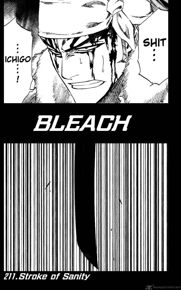 Bleach - Chapter 211 : Stroke Of Sanity