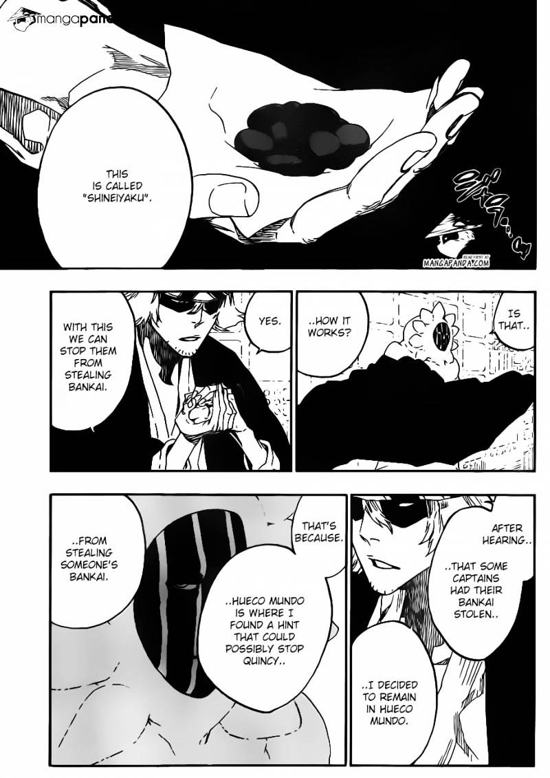 Bleach - Chapter 552 : The Fundamental Virulence.