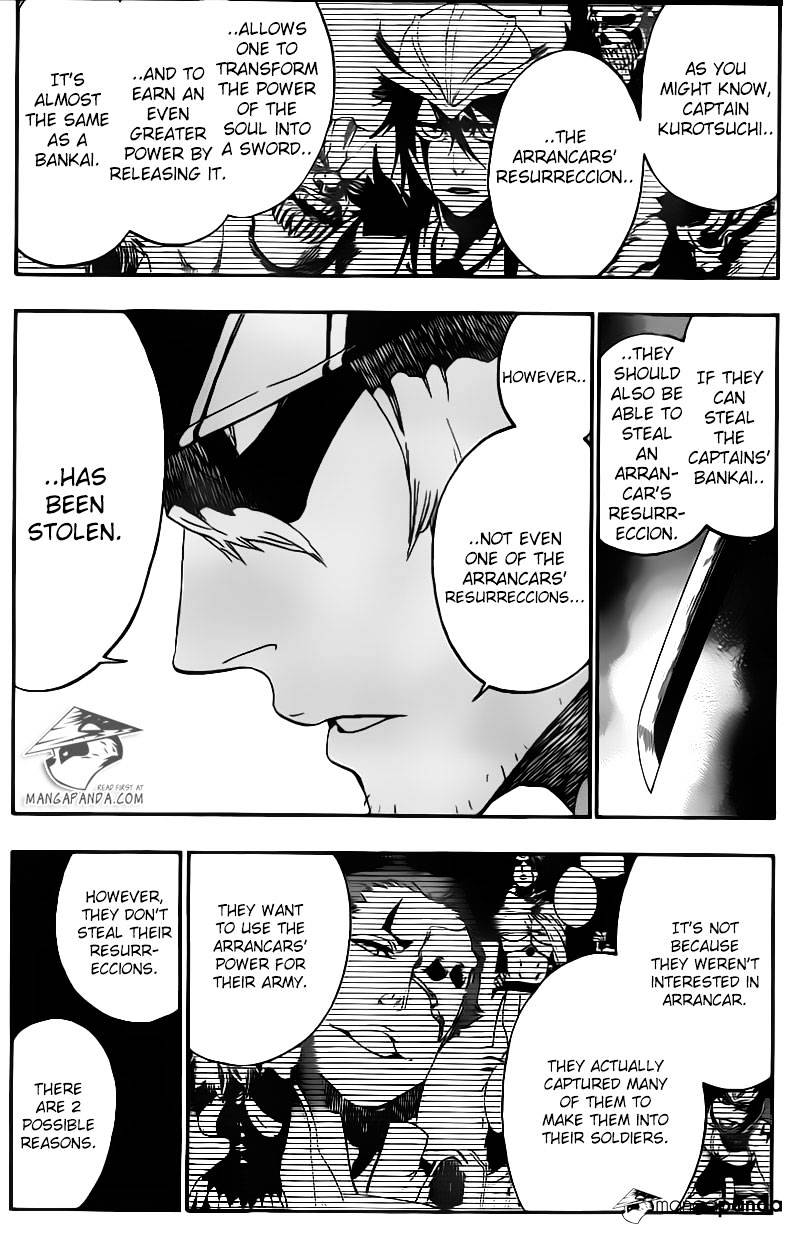 Bleach - Chapter 552 : The Fundamental Virulence.