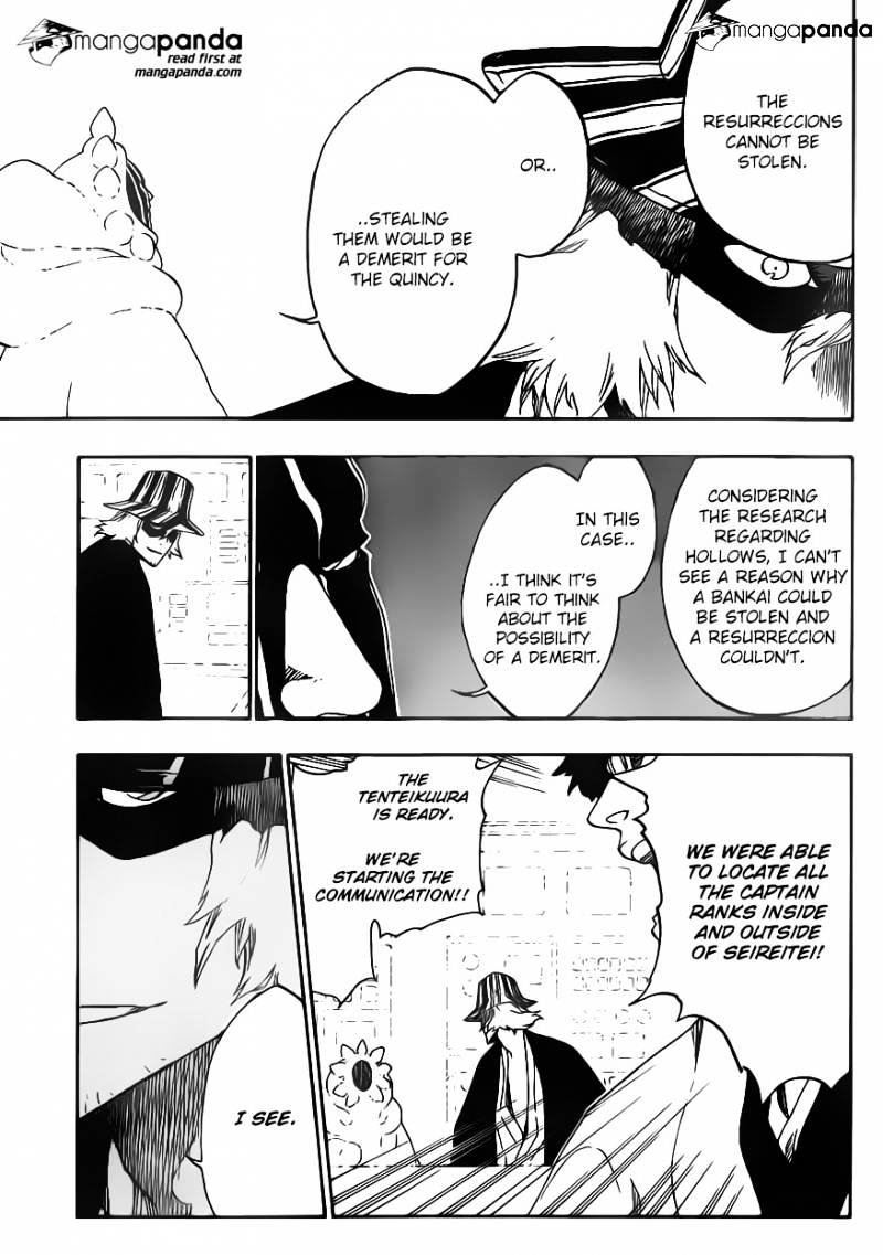 Bleach - Chapter 552 : The Fundamental Virulence.