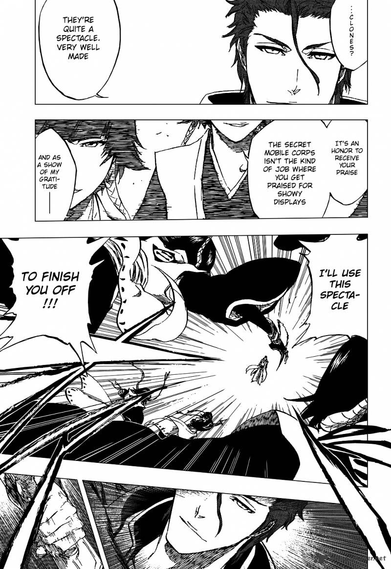 Bleach - Chapter 391 : The Blazing Glaicers