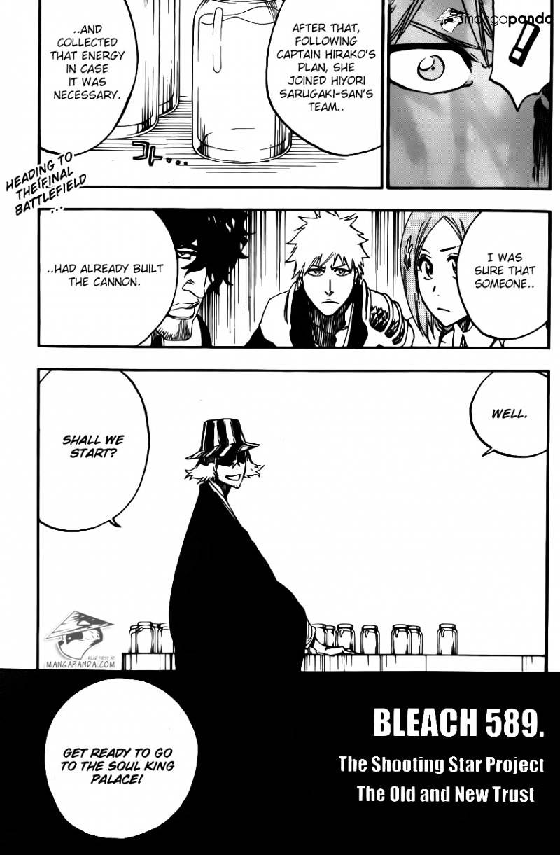 Bleach - Chapter 589 : The Old And New Trust