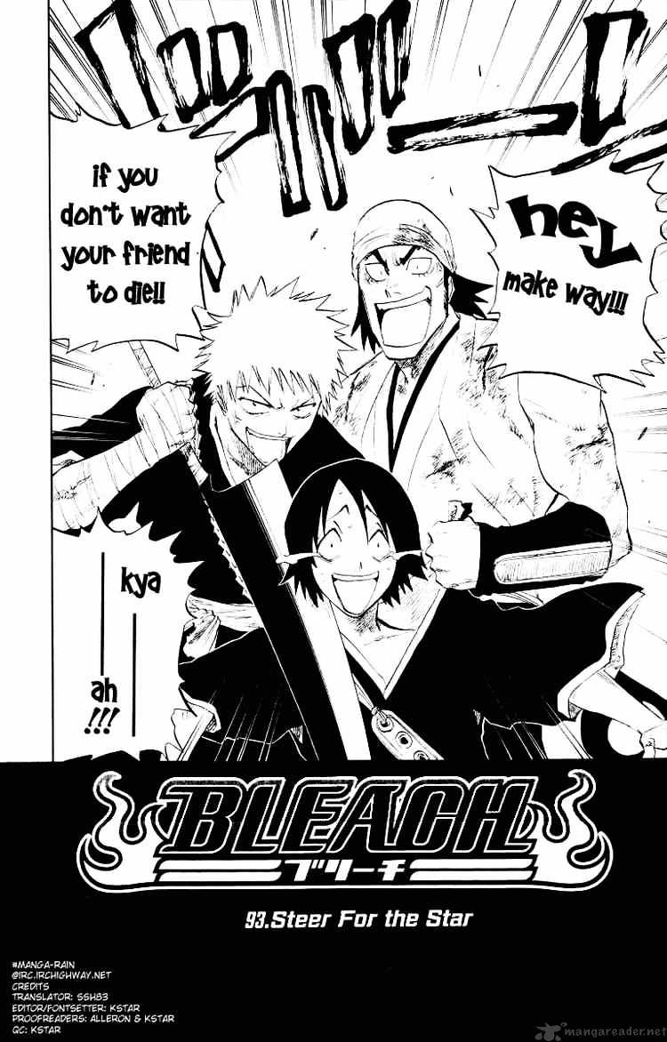 Bleach - Chapter 93 : Steer For-The Star