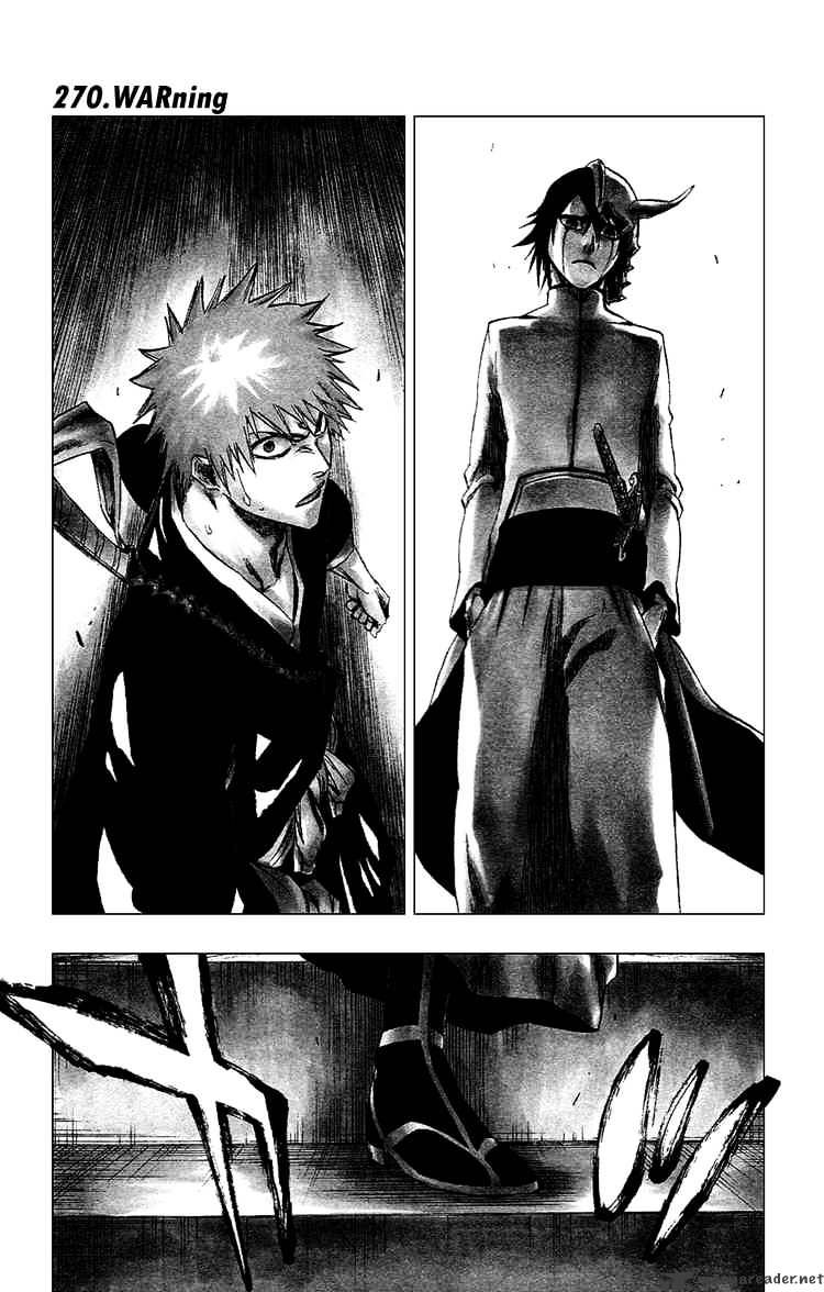 Bleach - Chapter 270 : Warning