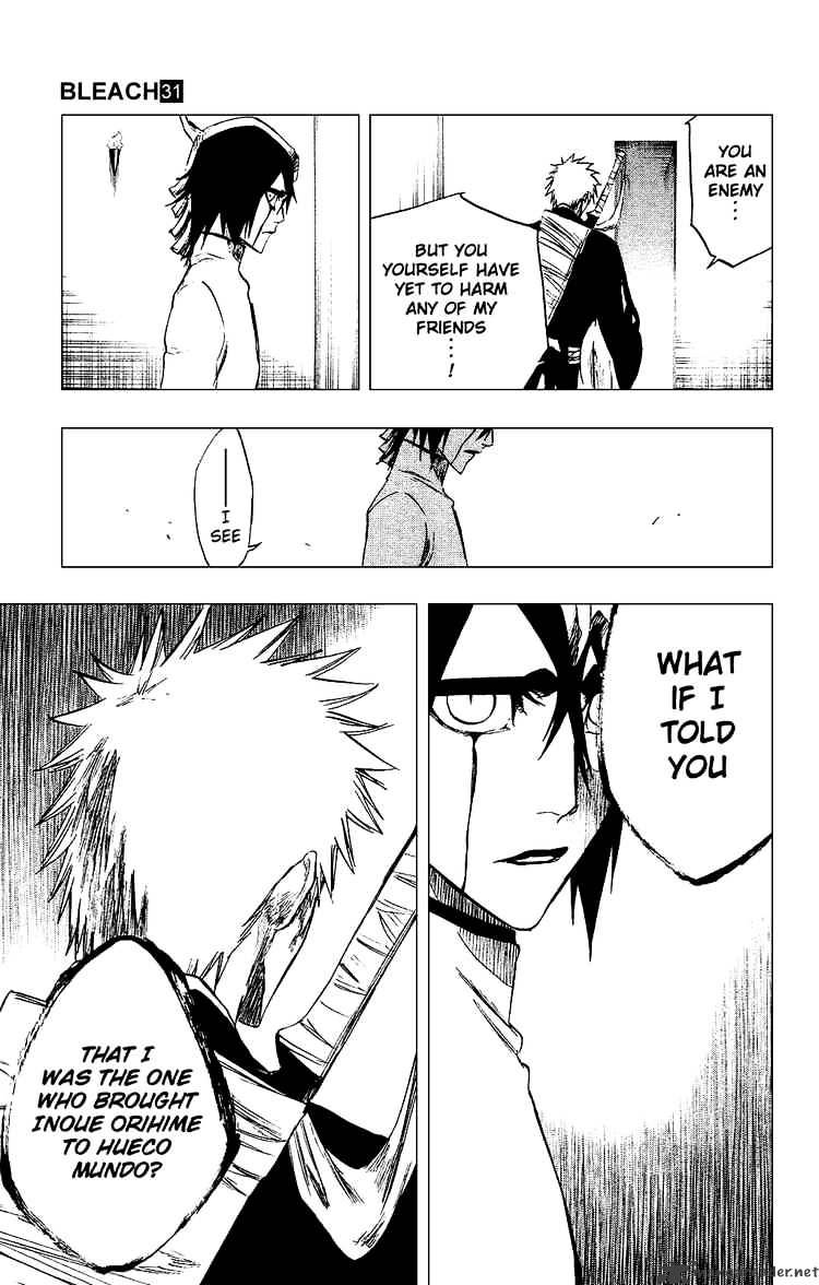 Bleach - Chapter 270 : Warning