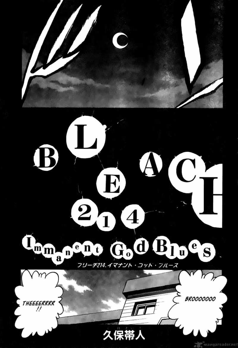 Bleach - Chapter 214 : Immanent God Blues