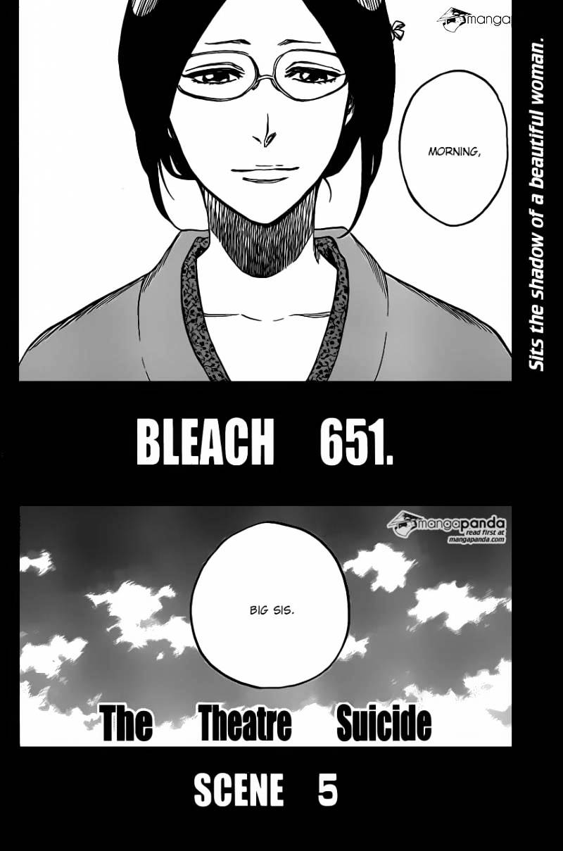 Bleach - Chapter 651 : The Theatre Suicide Scene 5