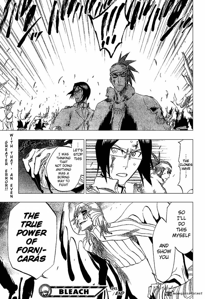 Bleach - Chapter 292 : Rupture My Replica