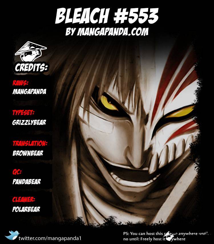 Bleach - Chapter 553 : Frozen Cross