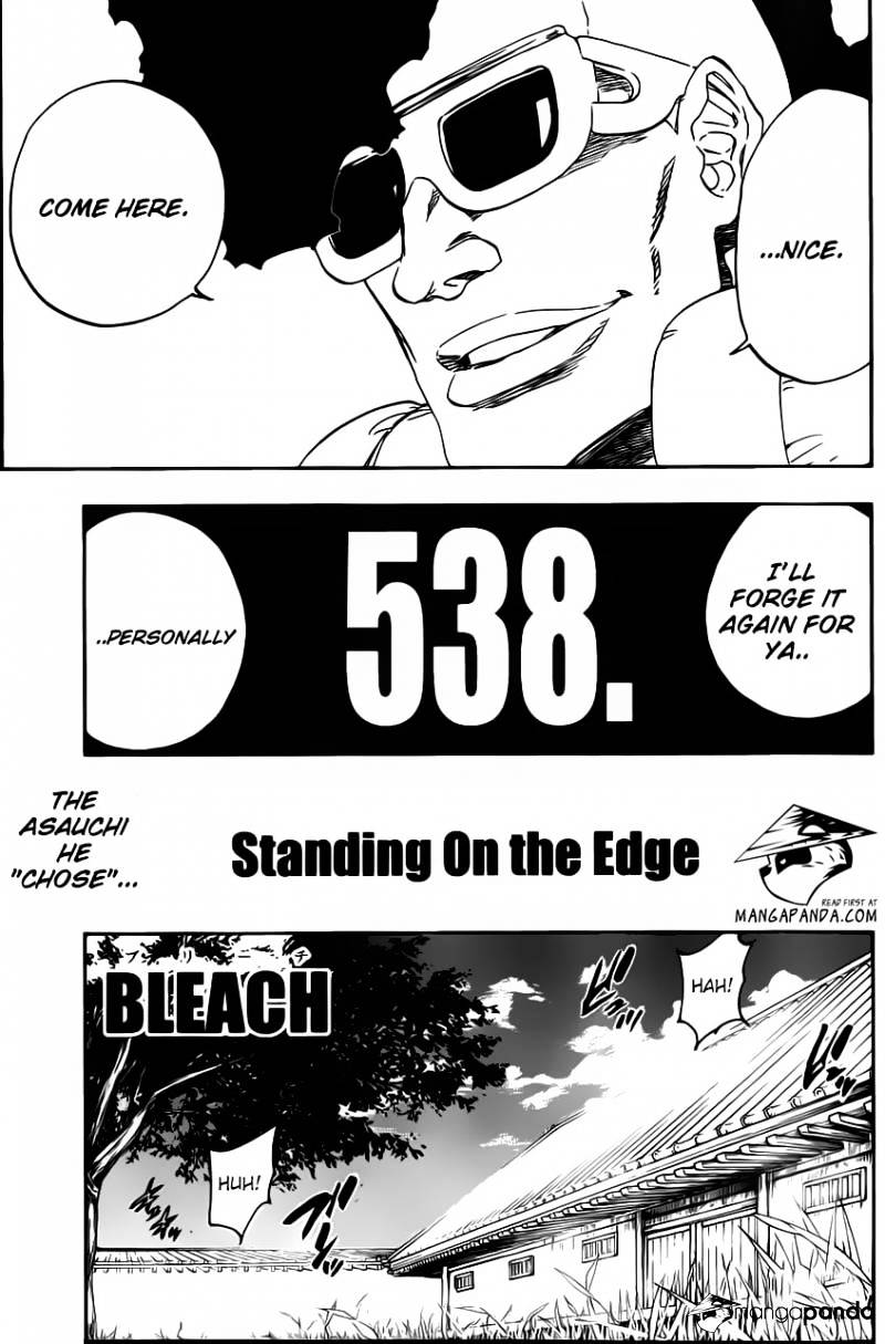 Bleach - Chapter 538 : Standing On The Edge