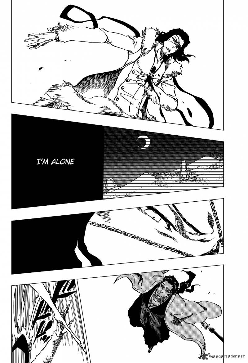 Bleach - Chapter 374 : Grey Wolves, Red Blood, Black Clothes, White Bones