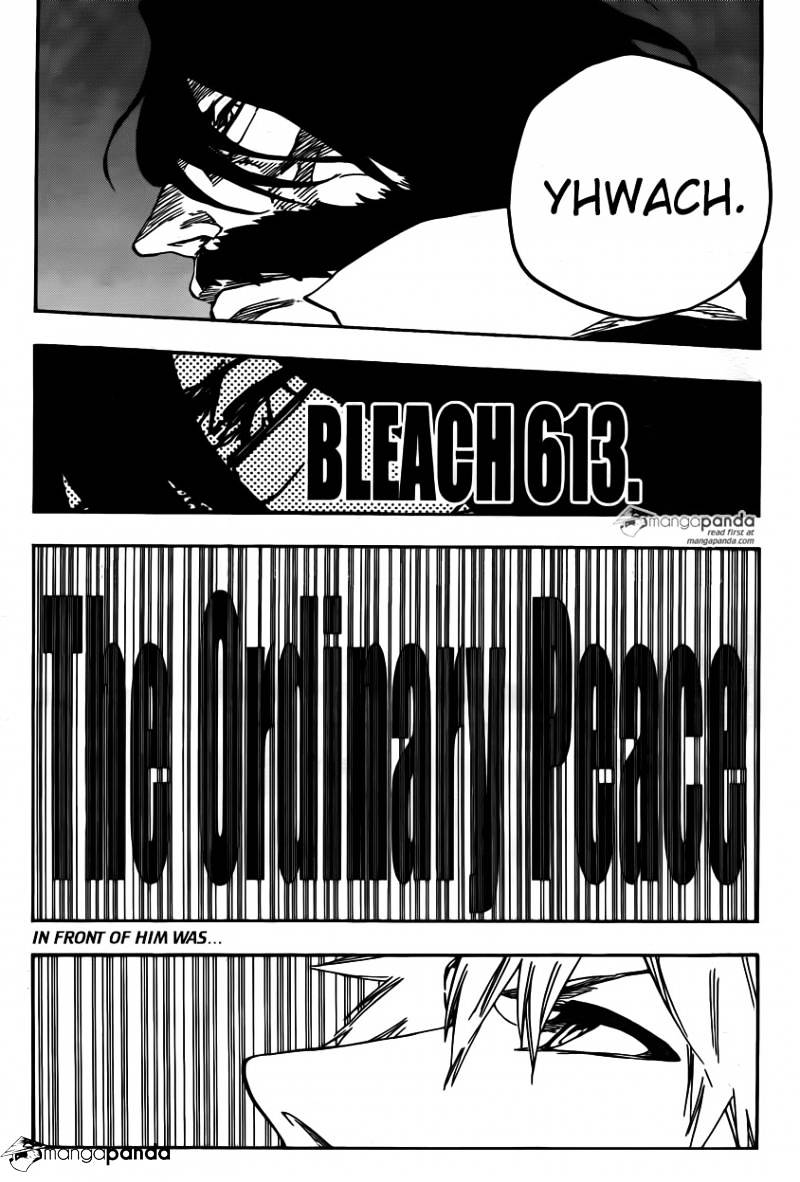 Bleach - Chapter 613 : The Ordinary Peace