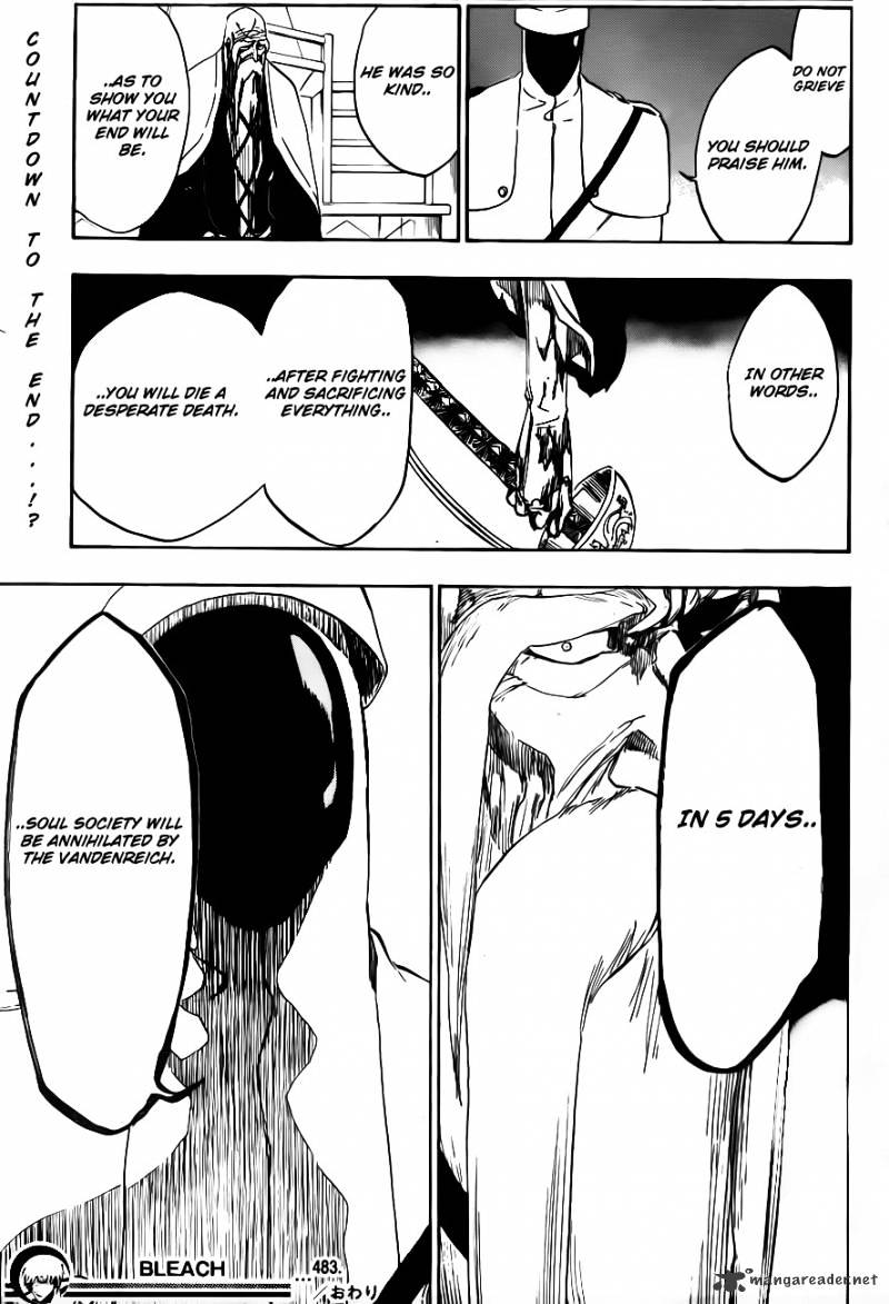 Bleach - Chapter 483 : Kriegserklarung