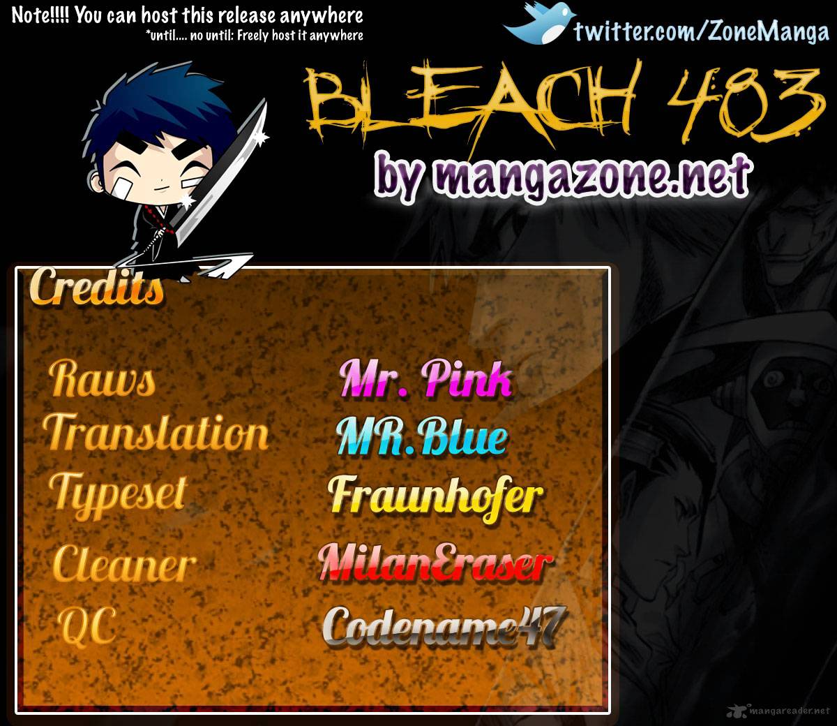 Bleach - Chapter 483 : Kriegserklarung