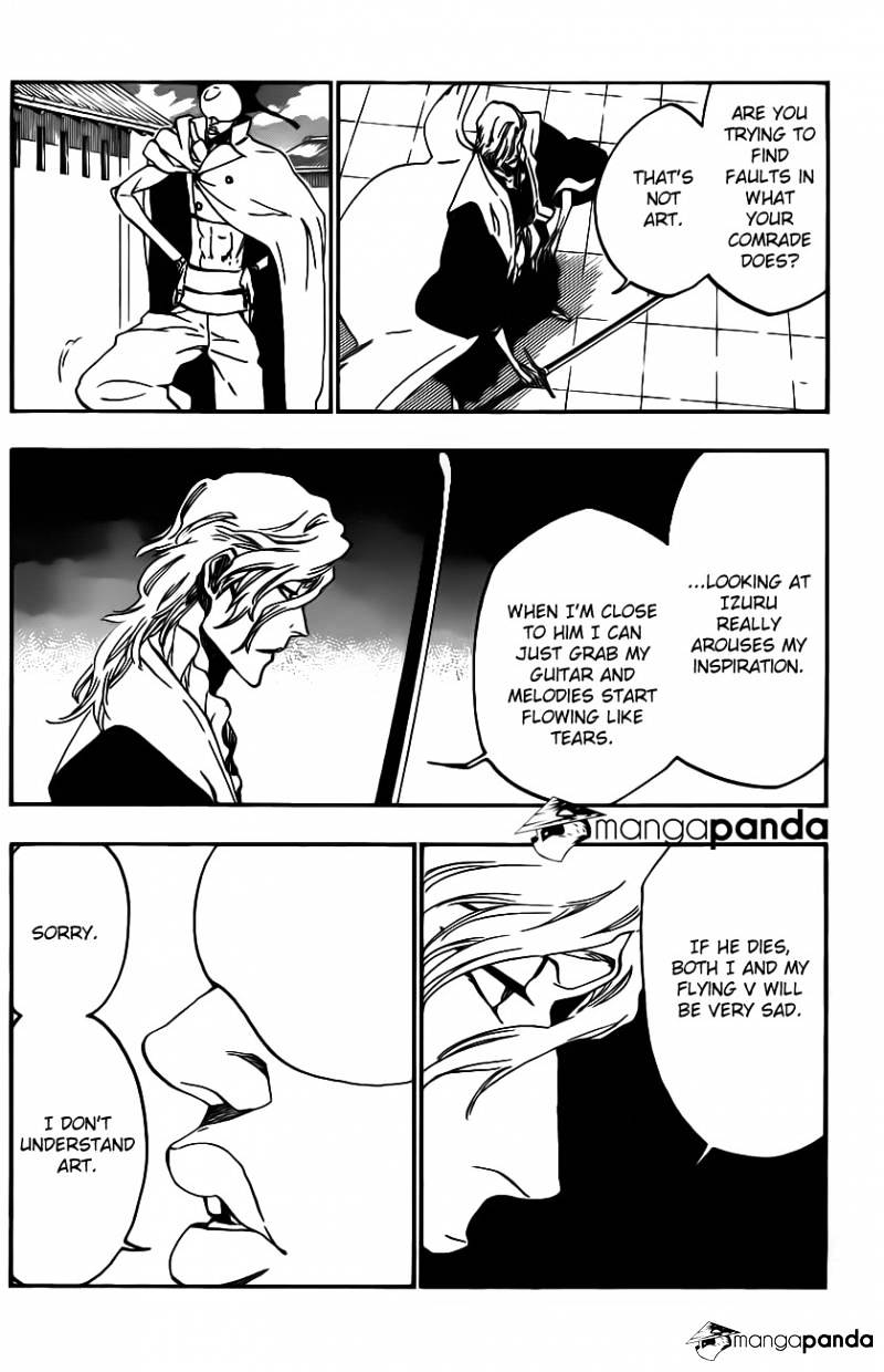 Bleach - Chapter 495 : Bleeding Guitar Blues