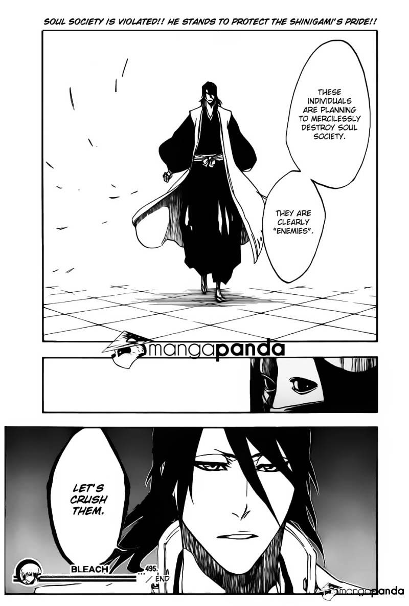 Bleach - Chapter 495 : Bleeding Guitar Blues