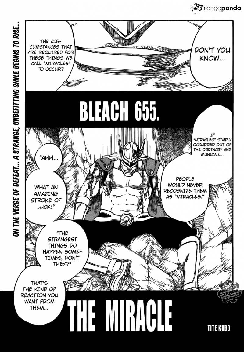 Bleach - Chapter 655 : The Miracle