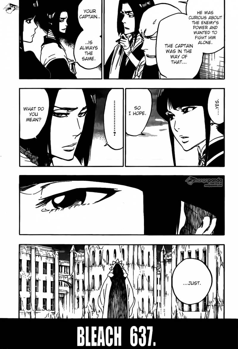 Bleach - Chapter 637 : Baby, Hold Your Hand