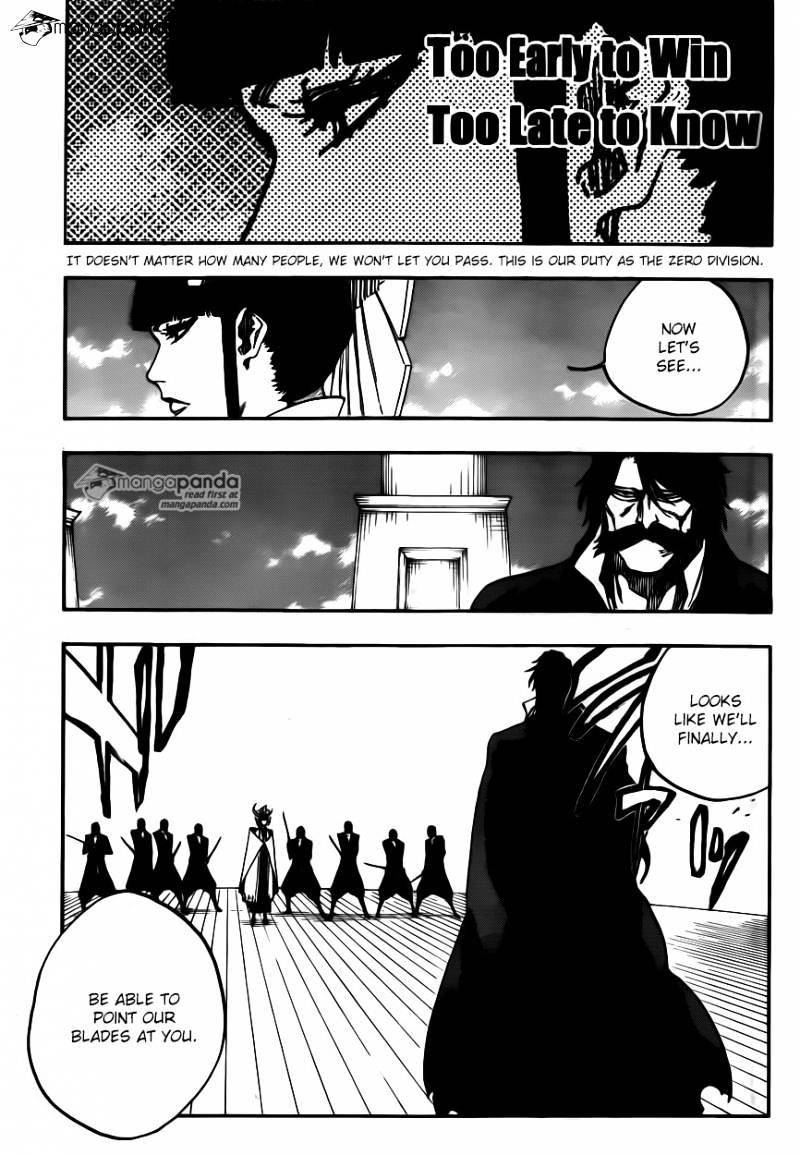 Bleach - Chapter 599 : To Early To Win, To Late To Know