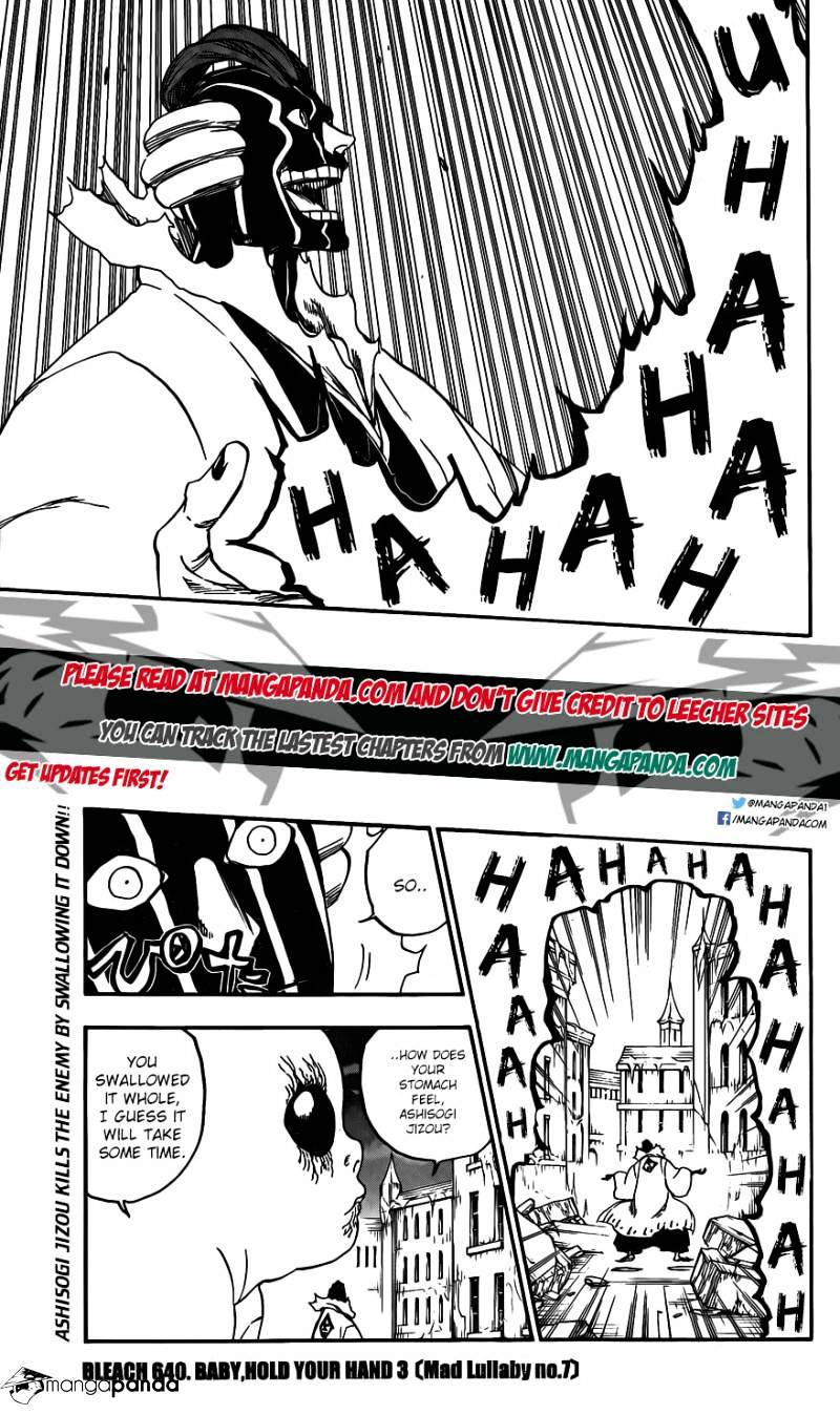 Bleach - Chapter 640 : Baby, Hold Your Hand 3