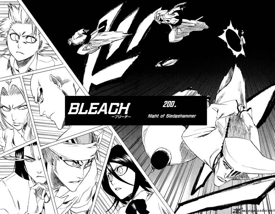 Bleach - Chapter 200 : Night Of Seldgehammer