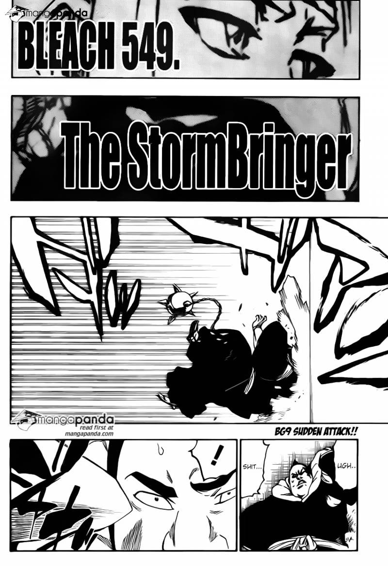 Bleach - Chapter 549 : The Stormbringer