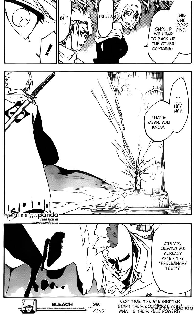 Bleach - Chapter 549 : The Stormbringer