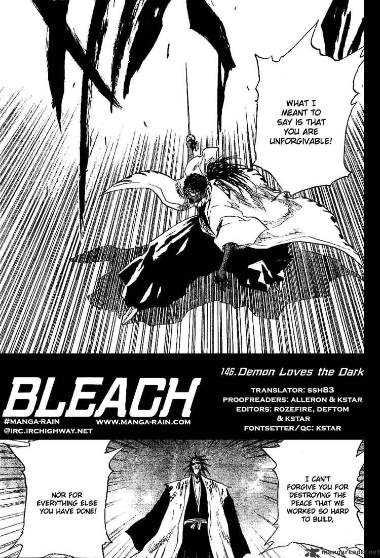 Bleach - Chapter 146 : Demon Loves The Dark