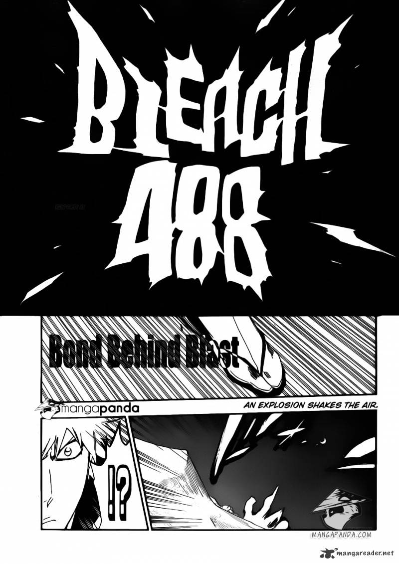 Bleach - Chapter 488 : Bond Behind Blast