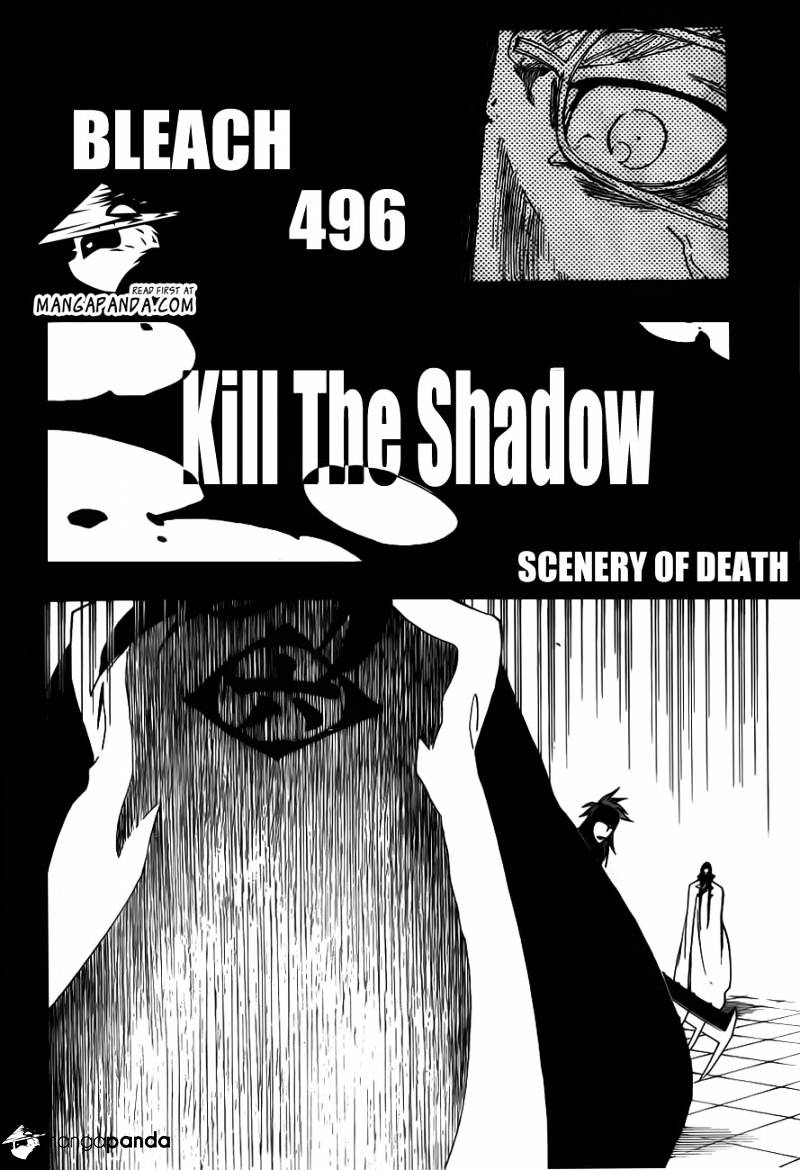 Bleach - Chapter 496 : Kill The Shadow