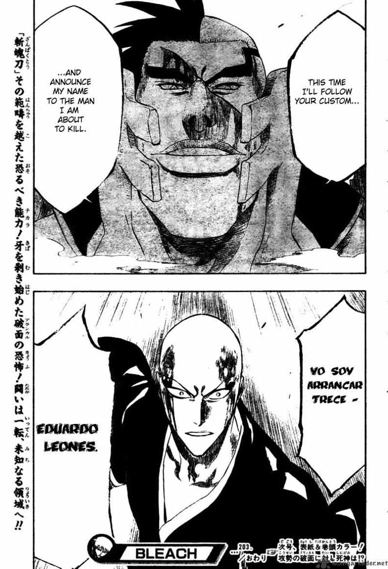 Bleach - Chapter 203 : Mala Suerte 2