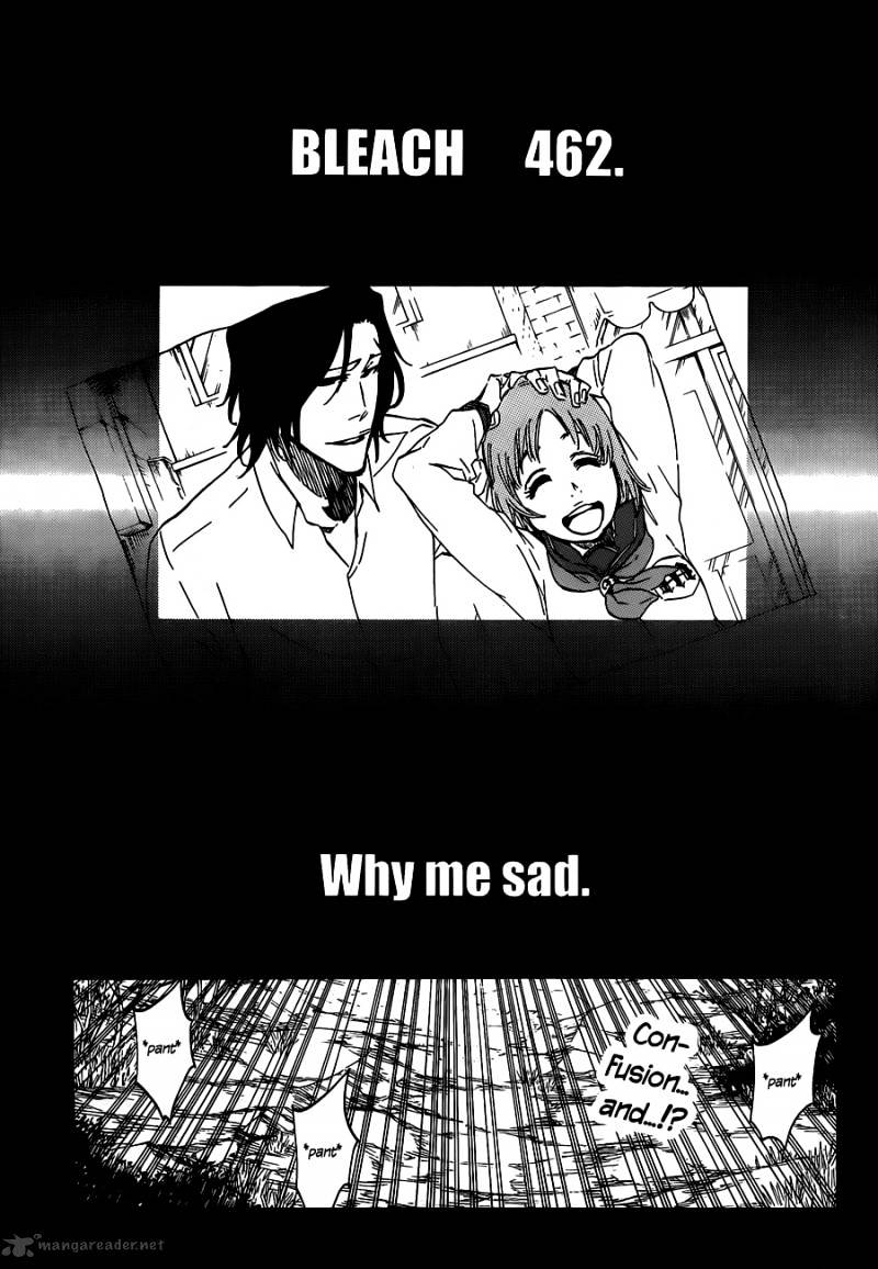 Bleach - Chapter 462 : Why Me Sad